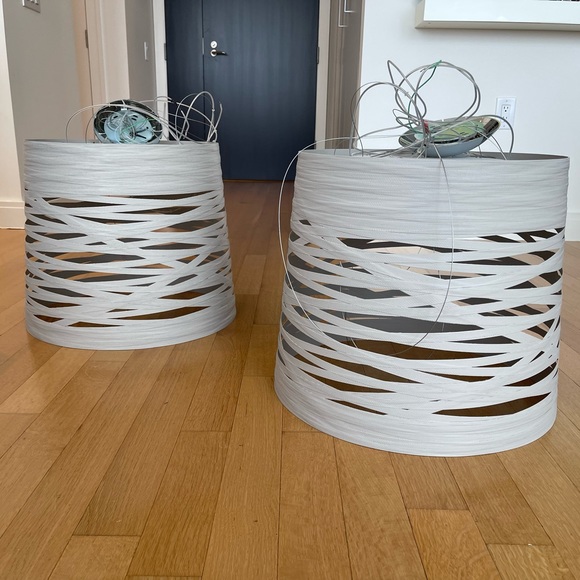 FOSCARINI Tress Large Pendant Lights Grey - Picture 3 of 11